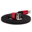 For IOS System Date Cable Double Sided Aluminum Alloy Quick Charge Data Cable