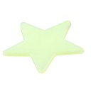 Noctilucence Stars Sticker Fluorescent Green Decals for Kids Room 3CM  Stars Pattern 100 pcs/pack