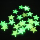 Noctilucence Stars Sticker Fluorescent Green Decals for Kids Room 3CM  Stars Pattern 100 pcs/pack