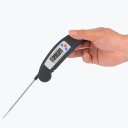 Folding Instant Read Cooking Thermometer High-performing Digital Food meat Thermometer Black