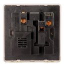 13A Wall-Mount Socket Panel Two Outlest and Two USB Ports with Indicator Light Golden