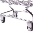 Mini Shopping Cart Shaped Storage Basket ini Supermarket Shopping Cart Multifunctional Storage Basket Card Case