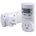 America Standard Timing Socket Smart Charging Timer Socket White