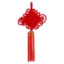 Chinese Style Decorate Pendant Traditional Lint Chinese Knot 10 Coils