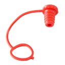 Creative Household Essentials Anti-lost Silicone Bottle Stopper Cork Hanging Button Wine Beer Cap Plug Red