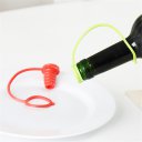 Creative Household Essentials Anti-lost Silicone Bottle Stopper Cork Hanging Button Wine Beer Cap Plug Red