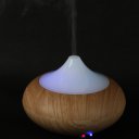 Ultrasonic Aroma Essential Oil Diffuser Humidifier Light Wooden-grain