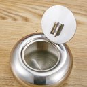 home life supplies creative windproof ashtray stainless steel ashtray