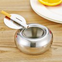 home life supplies creative windproof ashtray stainless steel ashtray