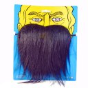 Holloween Prop Dress Up Prop Fake Beard With Moustache COS Tool Black