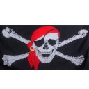 Halloween Costume Prop Skull Flag Large Size