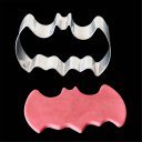 Holloween Prop Cookies Mold Tool Stainless Steel Bat Shape Cookies Mold