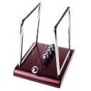 Newtons Cradle Balance Ball Large Size Silver