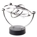 Newtons Cradle Balance Ball Large Size Round Silver