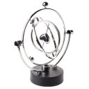 Newtons Cradle Balance Ball Large Size Round Silver