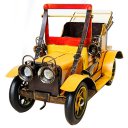 Creative Home Decoration Iron Model Knick-knacks Metal Cabriolet Model Yellow