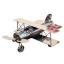 Creative Home Decoration Iron Model Knick-knacks Vintage Airplane Gray