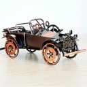 Creative Home Decoration Iron Model Knick-knacks Handmade Vintage Classic Car Model Bronze