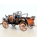 Creative Home Decoration Iron Model Knick-knacks Handmade Vintage Classic Car Model Bronze