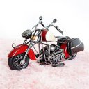 Creative Home Decoration Iron Model Knick-knacks Vintage Motorcycle Model Yellow