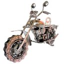 Creative Home Decoration Iron Model Knick-knacks Chain Motorcycle Model Bronze