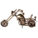 Creative Home Decoration Iron Model Knick-knacks Chain Motorcycle Model Bronze