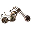 Creative Home Decoration Iron Model Knick-knacks Chain Motorcycle Model Bronze