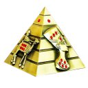 Creative Home Decoration Iron Model Knick-knacks Pyramid Model Bronze