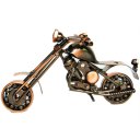 Creative Home Decoration Iron Model Knick-knacks Chain Motorcycle Model Bronze