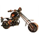 Creative Home Decoration Iron Model Knick-knacks Chain Motorcycle Model Bronze