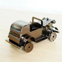 Creative Home Decoration Iron Model Knick-knacks Retro Classic Car Model Gray