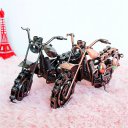 Creative Home Decoration Iron Model Knick-knacks Long Chain Motorcycle Model Black