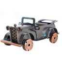 Creative Home Decoration Iron Model Knick-knacks Retro Classic Car Model Bronze