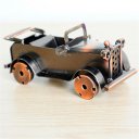 Creative Home Decoration Iron Model Knick-knacks Retro Classic Car Model Bronze