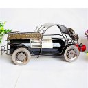 Creative Home Decoration Vintage Classic Car Pattern Wine Rack Silver Gray