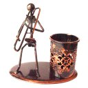 Creative  Home Decoration Iron Model Knick-knacks Pens Container Bronze