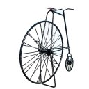 Creative Home Decoration Iron Model Knick-knacks Vintage Bicycle Model Black