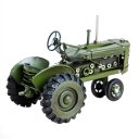 Creative Home Decoration Iron Model Knick-knacks Vintage Tractor Model Large One Red