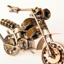 Creative Home Decoration Iron Model Knick-knacks Metal Motorcycle Model Bronze