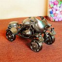 Creative Home Decoration Iron Model Knick-knacks Beach Motorcycle Black