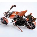 Creative Home Decoration Iron Model Knick-knacks Beach Motorcycle Bronze