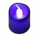 Simulate Flameless LED Candle Party Decoration Blue with White Light