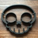 Creative Household Articles Kitchen Utensils Skull Head Shaped Omelette Ring