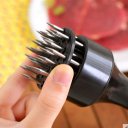 Creative Household Articles Kitchen Utensils Meat Tenderizer Needle Black