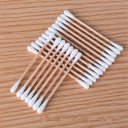 Household Supplies Cosmetic Tool Sanitary Round Cotton Tip Swab Buds 200 Pieces/Pack