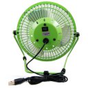 819 Desktop Fan USB Power Supply 360° Rotating 2 Speeds Mini Portable Fan