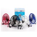 819 Desktop Fan USB Power Supply 360° Rotating 2 Speeds Mini Portable Fan