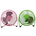 819 Desktop Fan USB Power Supply 360° Rotating 2 Speeds Mini Portable Fan