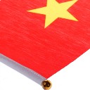 National Flag of Countries Hand Waving Flag with Pole 100pcs