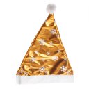 Christmas Gift Christmas Hat for Adults and Children Bright Golden Christmas Hat